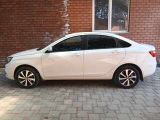 2020 Lada (ВАЗ) Vesta I, белый, 1100000 рублей, вид 4