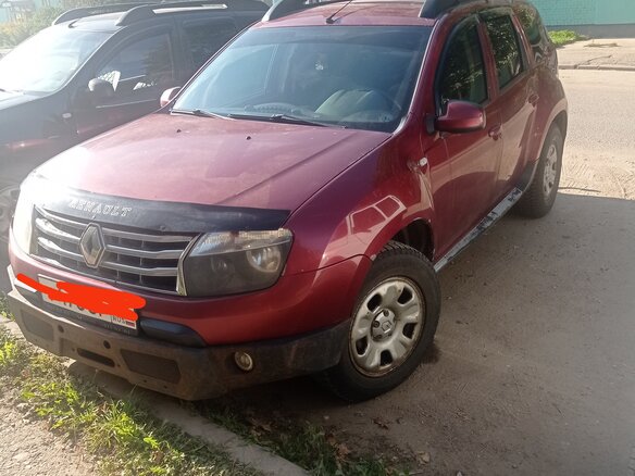 2012 Renault Duster I, красный, 640000 рублей