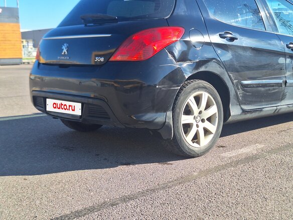2011 Peugeot 308 I, чёрный, 480000 рублей - вид 4