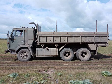 1993 КамАЗ 55102, зелёный, 900000 рублей, вид 1