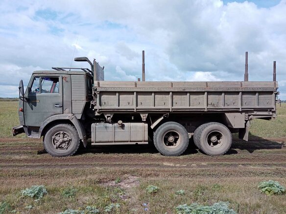 1993 КамАЗ 55102, зелёный, 900000 рублей
