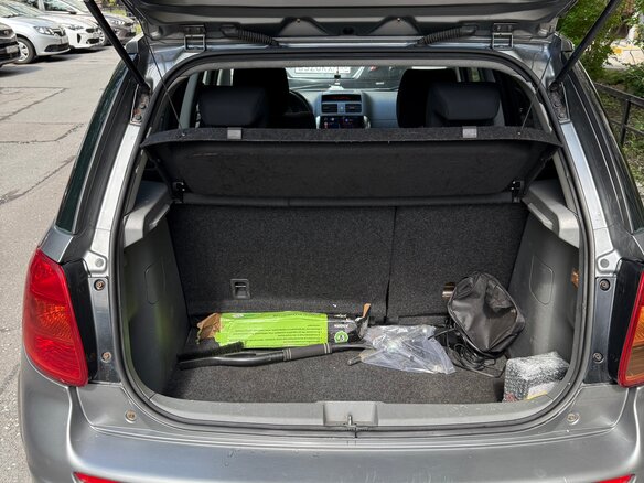 2008 Suzuki SX4 I (Classic), серый, 580000 рублей - вид 12