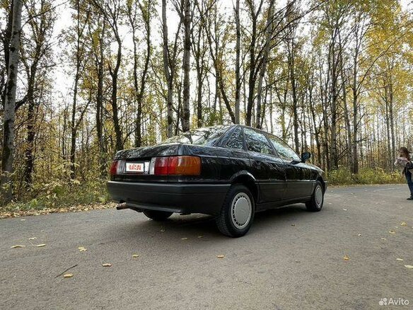 1988 Audi 80 IV (B3), чёрный, 230000 рублей - вид 12