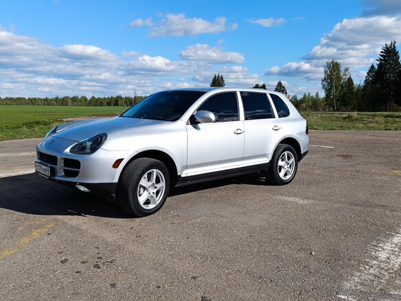 2003 Porsche Cayenne S I (955), серебристый, 780000 рублей - вид 16