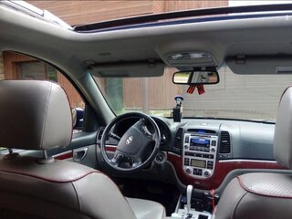 2006 Hyundai Santa Fe II, синий, 1070000 рублей, вид 4