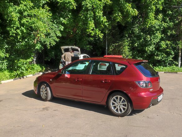 2008 Mazda 3 I (BK) Рестайлинг, красный, 600000 рублей - вид 16