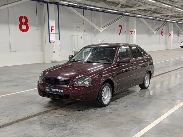 2011 Lada (ВАЗ) Priora I, красный, 220000 рублей
