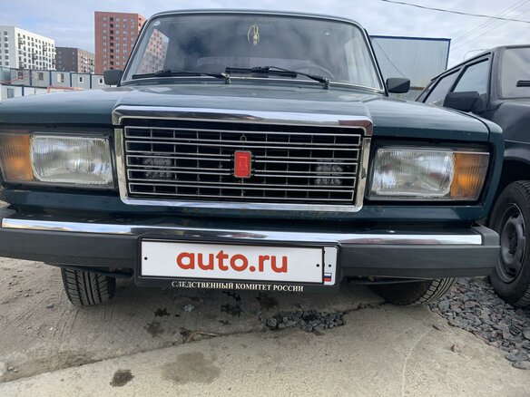 2005 Lada (ВАЗ) 2107, синий, 135000 рублей