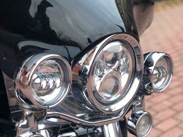 2002 Harley-Davidson Road King, чёрный - вид 4