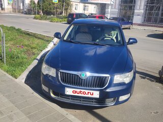 2008 Skoda Superb II, синий, 700000 рублей, вид 1