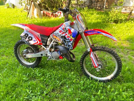 1996 Honda CR 125R, красный, 199000 рублей, вид 3