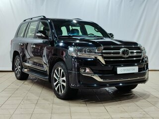 2019 Toyota Land Cruiser 200 Series Рестайлинг 2, чёрный, 9300000 рублей, вид 2
