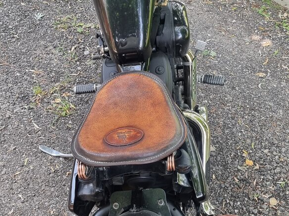 1992 Honda Steed 400, чёрный, 400000 рублей - вид 3