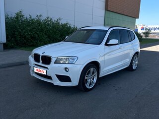 2012 BMW X3 28i xDrive II (F25), белый, 1700000 рублей, вид 2