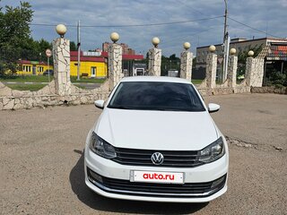 2019 Volkswagen Polo V Рестайлинг, белый, 1050000 рублей, вид 2