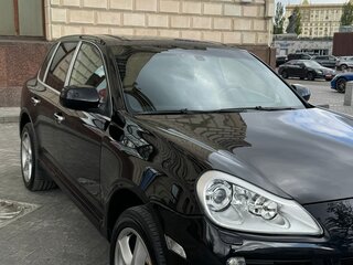 2008 Porsche Cayenne S I Рестайлинг (957), чёрный, 990000 рублей, вид 3