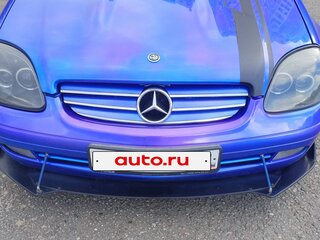 2000 Mercedes-Benz SLK-Класс 200 I (R170) Рестайлинг, синий, 900000 рублей, вид 1