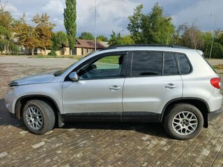 2008 Volkswagen Tiguan I, серебристый, 1150000 рублей, вид 4