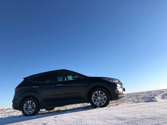 2017 Hyundai Santa Fe III Рестайлинг, чёрный - вид 22
