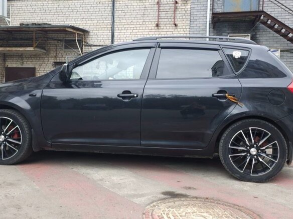 2008 Kia Ceed I, чёрный, 580000 рублей - вид 8