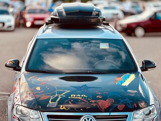 2008 Volkswagen Passat B6, серебристый, 1750000 рублей, вид 2