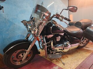 2000 Suzuki Intruder VL 1500 LC, зелёный, 570000 рублей, вид 4