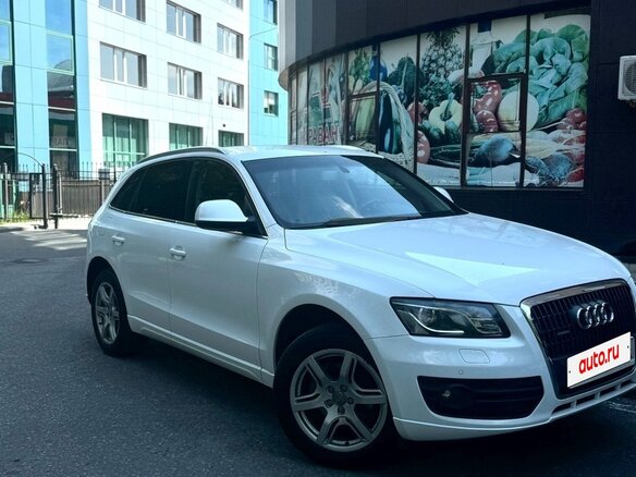 2009 Audi Q5 I (8R), белый, 1200000 рублей - вид 4