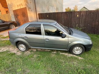 2012 Renault Logan I Рестайлинг, голубой, 350000 рублей, вид 4
