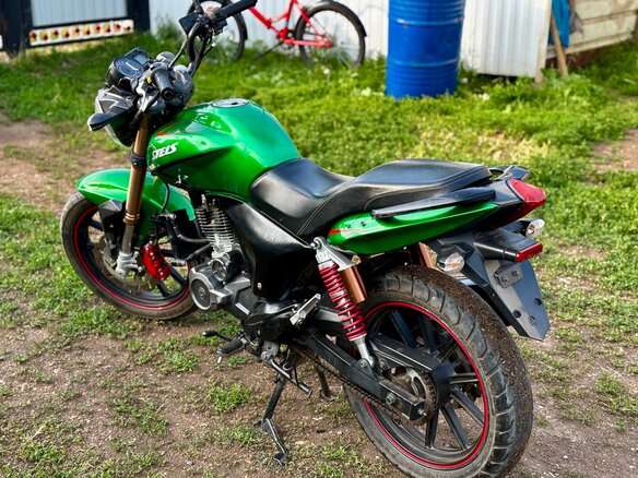 2012 Stels Flame 200, зелёный, 78000 рублей