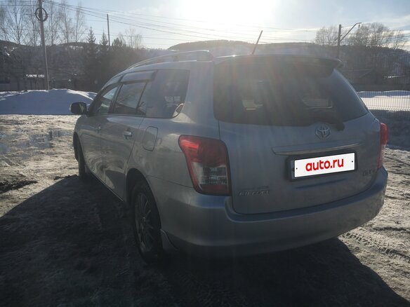 2010 Toyota Corolla Fielder X (E140, E150) Рестайлинг, серый, 1150000 рублей - вид 6