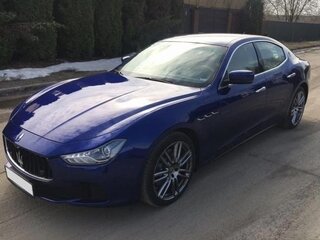 2014 Maserati Ghibli Diesel III, синий, 2800000 рублей, вид 3
