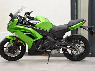 2012 Kawasaki ER-6F (Ninja 650R), зелёный, 485000 рублей, вид 1