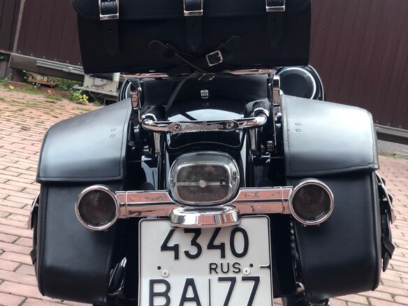 2002 Harley-Davidson Road King, чёрный - вид 1