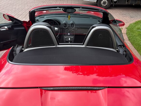 2007 Porsche Boxster II (987) Рестайлинг 1, красный, 3499000 рублей - вид 14