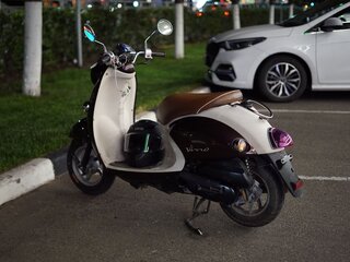 2010 Yamaha Vino 50, коричневый, 80000 рублей, вид 2
