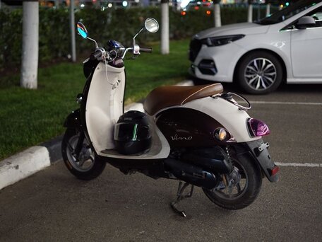 2010 Yamaha Vino 50, коричневый, 80000 рублей, вид 2