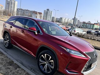 2021 Lexus RX 350L IV Рестайлинг, красный, 4500000 рублей, вид 2