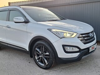 2013 Hyundai Santa Fe III, белый, 1750000 рублей, вид 2