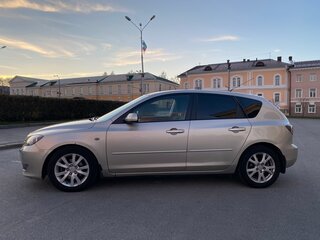 2007 Mazda 3 I (BK) Рестайлинг, золотистый, 450000 рублей, вид 2