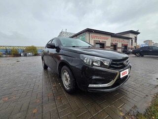 2018 Lada (ВАЗ) Vesta I, чёрный, 1000000 рублей, вид 1
