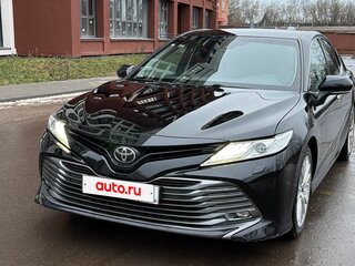 2019 Toyota Camry VIII (XV70), чёрный, 2450000 рублей, вид 3