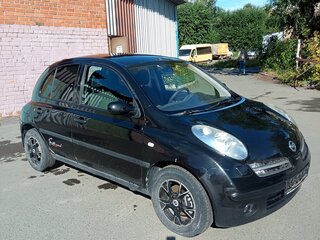 2006 Nissan Micra III (K12), чёрный, 450000 рублей, вид 2