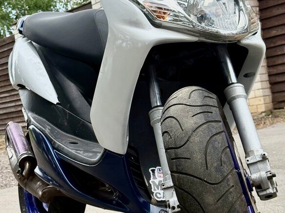 2007 Yamaha Jog, белый, 165000 рублей - вид 1