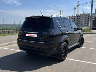 2008 Mitsubishi Outlander II, чёрный, 1250000 рублей, вид 5
