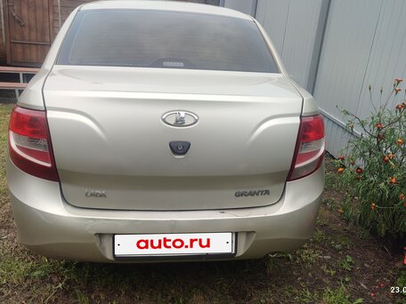 2013 Lada (ВАЗ) Granta I, серебристый, 280000 рублей, вид 2