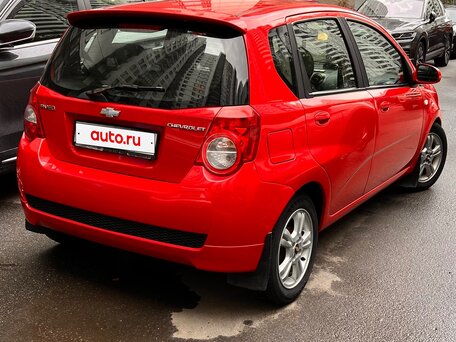 2008 Chevrolet Aveo I Рестайлинг, красный, 695000 рублей, вид 3