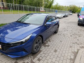 2021 Hyundai Elantra VII (CN7), синий, 2370000 рублей, вид 1