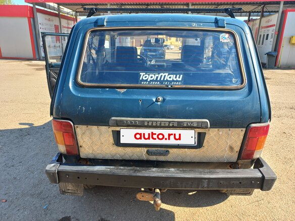 1998 Lada (ВАЗ) 2121 (4x4) I Рестайлинг, синий, 285000 рублей - вид 9