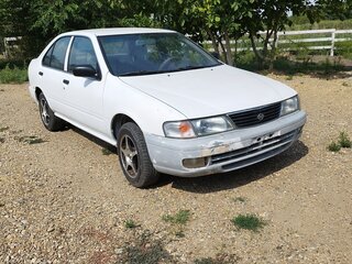 1997 Nissan Sunny B14, белый, 330000 рублей, вид 4