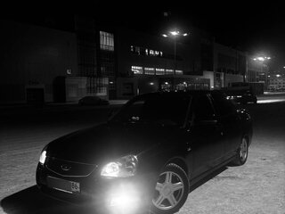 2013 Lada (ВАЗ) Priora I Рестайлинг, чёрный, 550000 рублей, вид 2